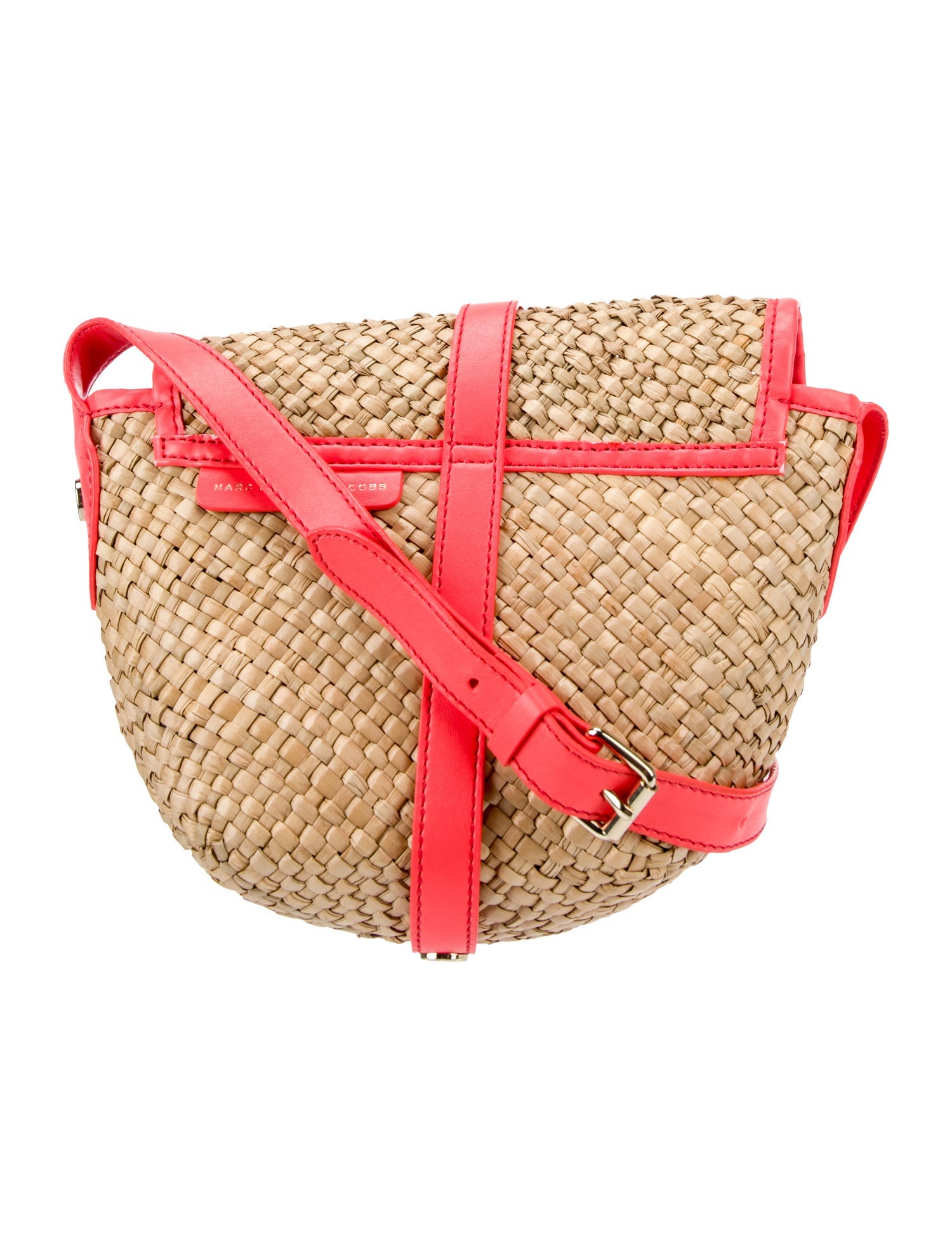 Marc Jacobs Straw Messenger Bag